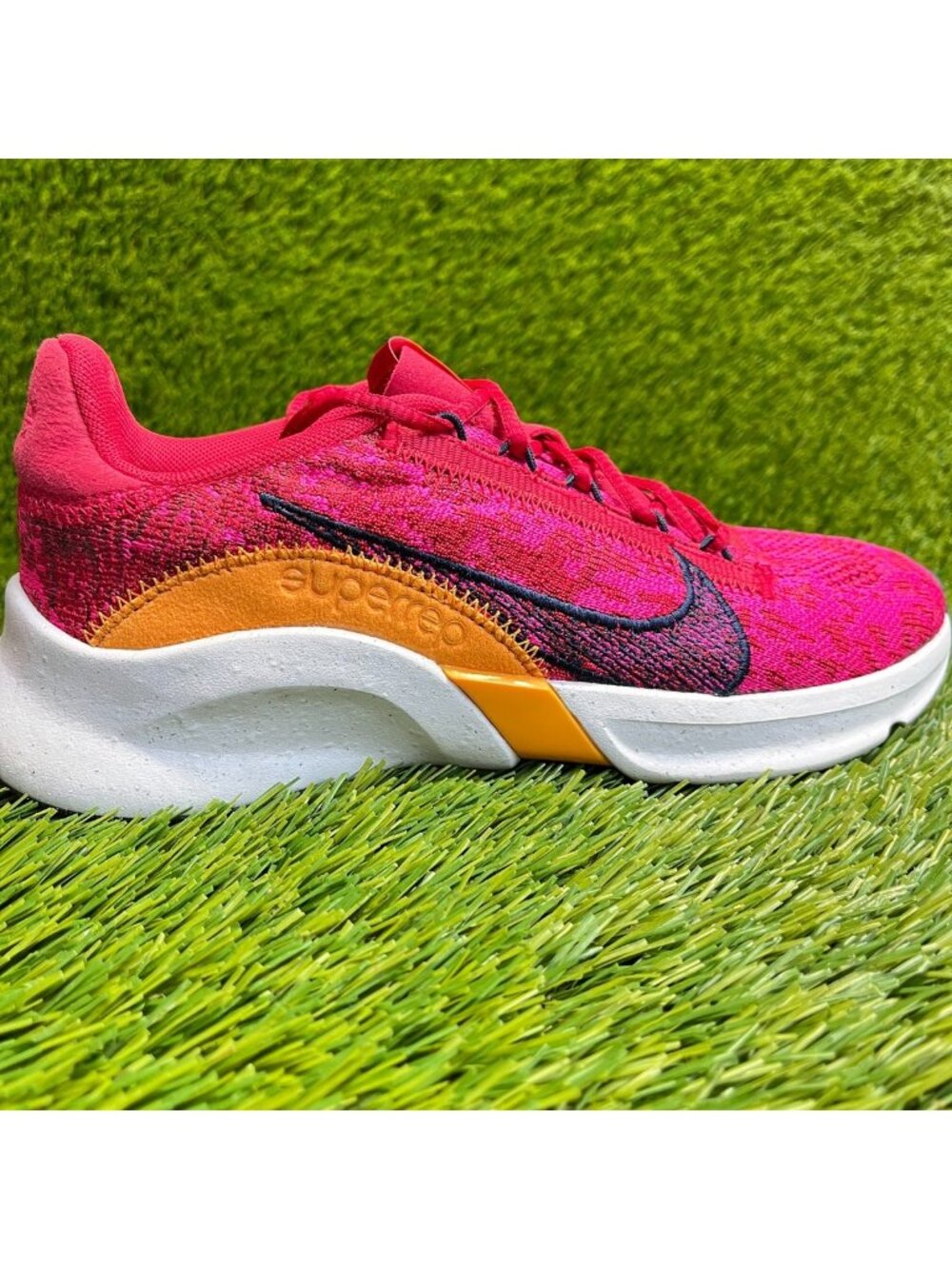 Nike SuperRep Go 3 Flyknit Next Nature Womens Size 6.5 Running Shoes Sneakers